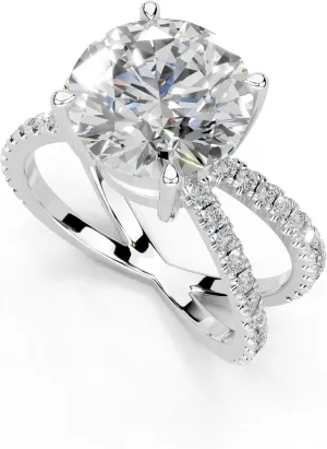 1-3 Carat 14K 18K Gold Platinum Princess Cut 4 Prong Solitaire Lab Grown Diamond Ring, Engagement, Anniversary, Wedding, IGI Certified, Promise Rings for Women (1-3 Ct, F-G Color, VS1-VS2 Clarity)