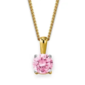 1 ct. Pink Ice Pendant