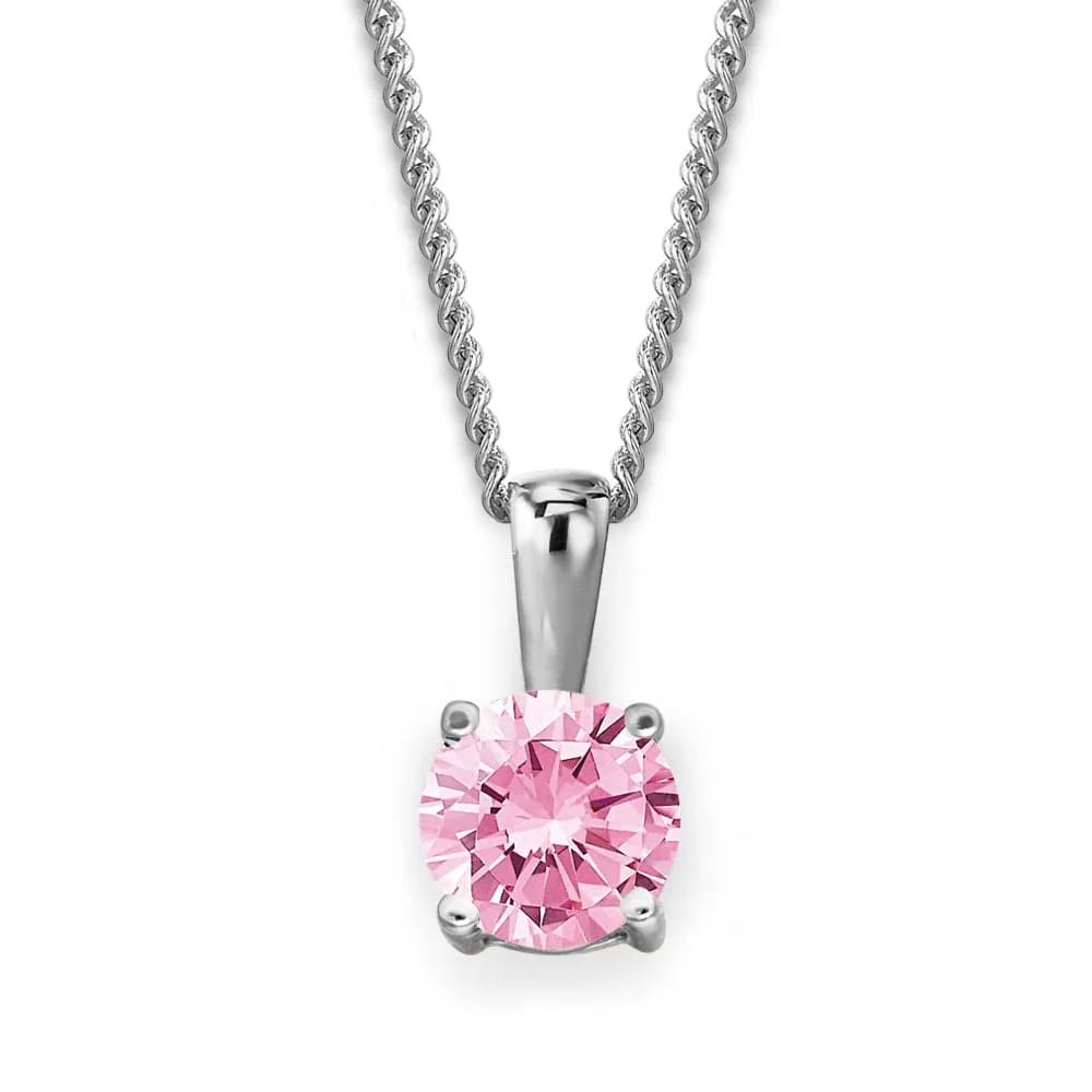 1 ct. Pink Ice Pendant
