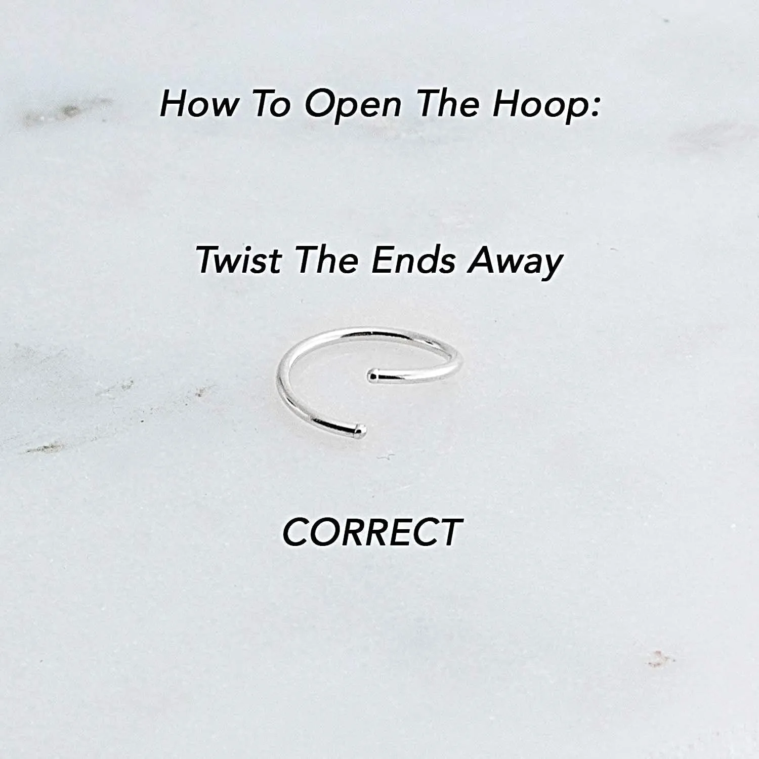 3 Pair Set Nose Rings Hoop Cartilage Small Hoops Earrings Set for Women Tragus Septum Helix Thin Multiple Piercing (Sterling Silver 925, 6-7-8 mm | 3 Pairs/ 22 GA)