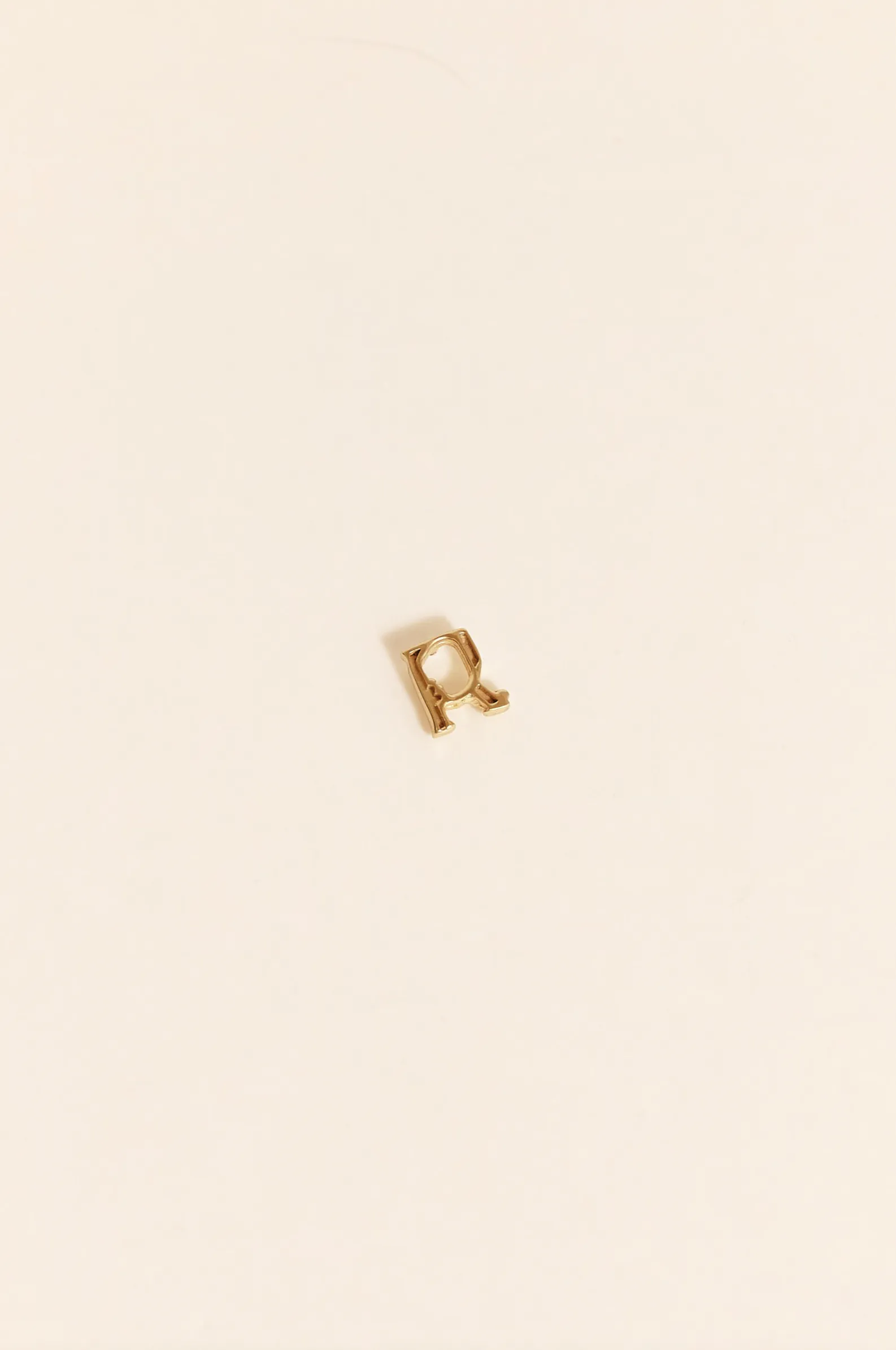 ALPHABET STUD EARRINGS