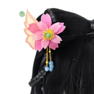 Anime Hairpin Hair Sticks Headwear Fork Momozono Nanami Cosplay Handmade Craft Props