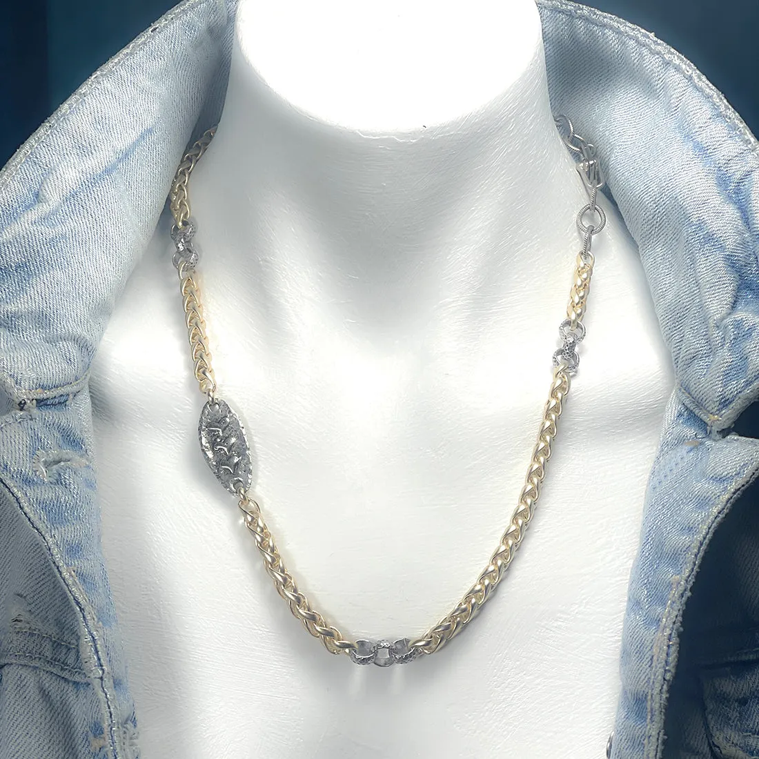 AQUA TRIPLE HEART MATINEE Necklace or TRIPLE-WRAP Bracelet