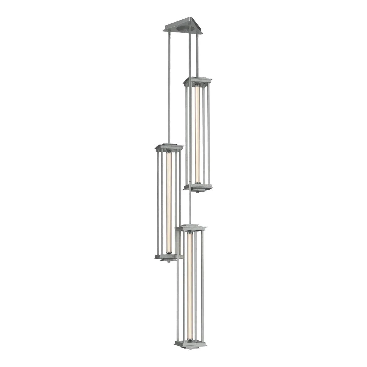Athena 36 in. Triple Tall LED Pendant Light