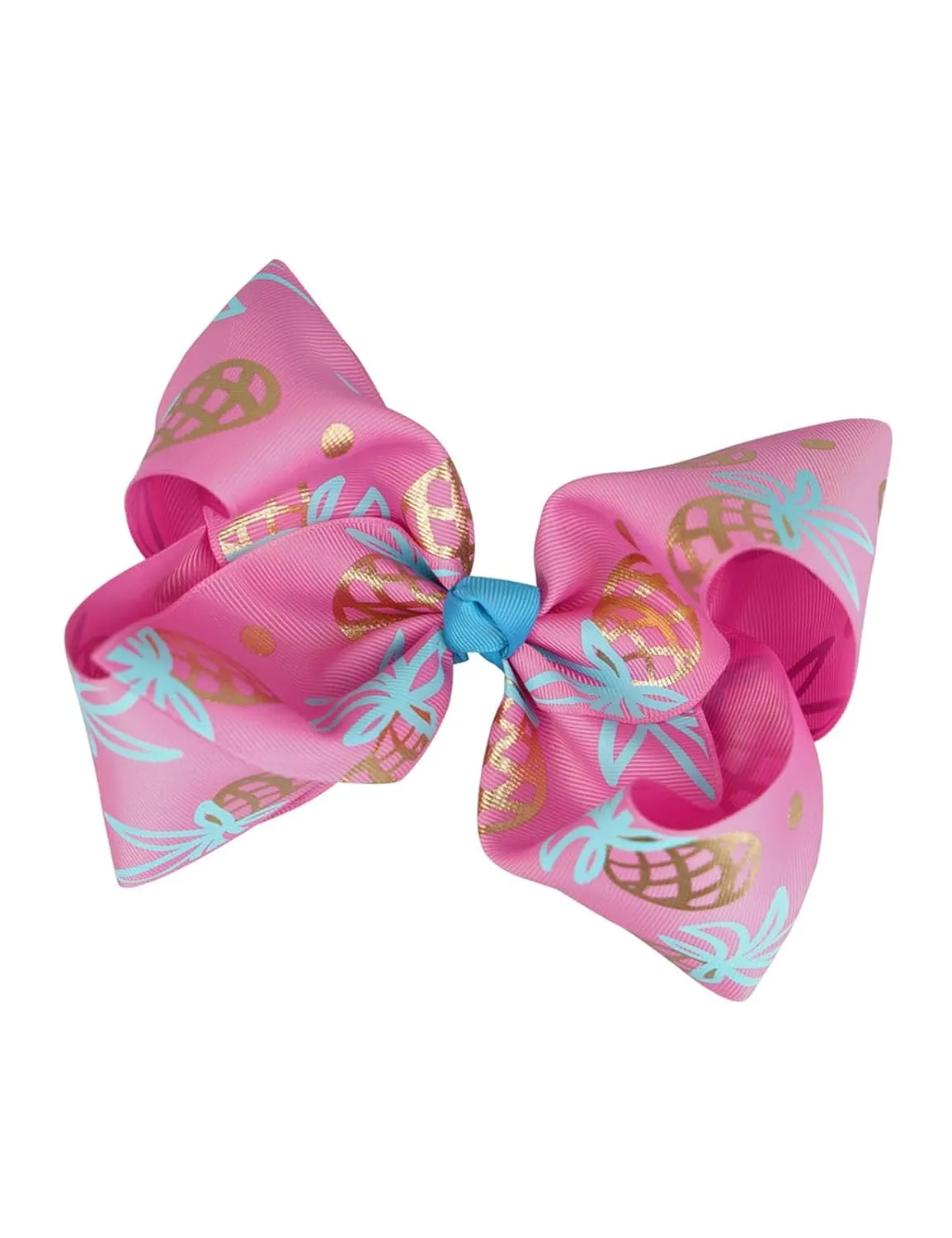 Baby Girls Pineapple Bow Headband Pineapple Hair Clips Pin Pineapple Bow Headwear BBG43 (Bow-B1)