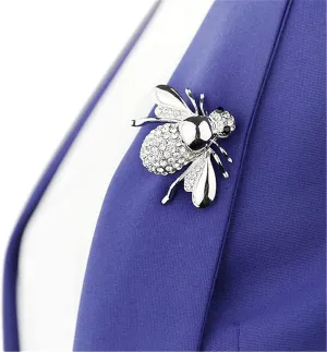 Bee Brooches Crystal Insect Themed Bee Brooch Animal Brooch Pin Useful and Professional