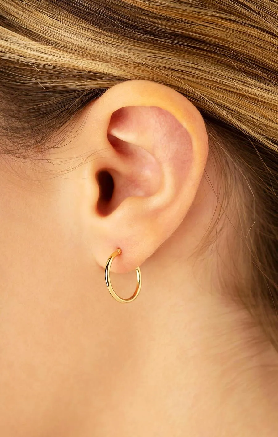 Ben Garelick Classic Gold Small Hoop Earrings