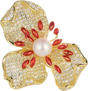 Pearl Brooches