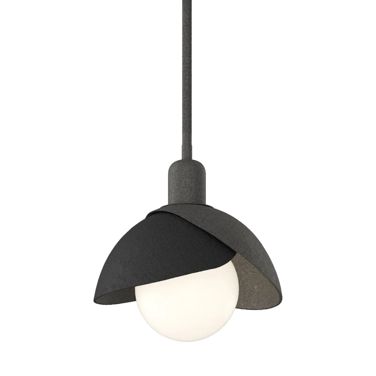Brooklyn 9 in. Pendant Light Natural Iron Finish