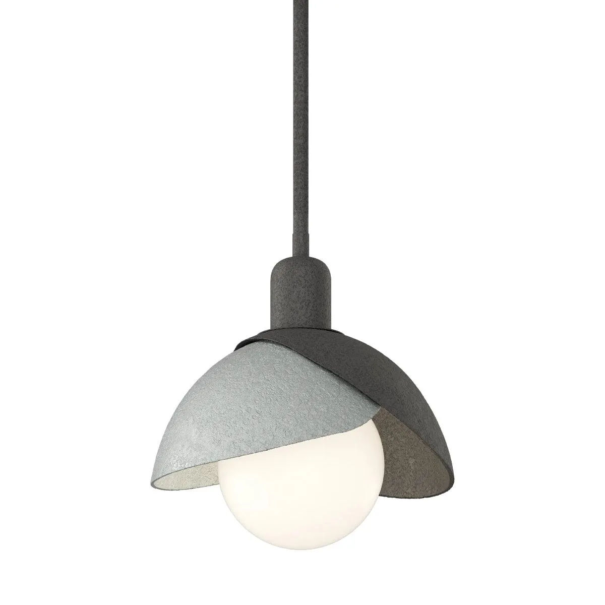 Brooklyn 9 in. Pendant Light Natural Iron Finish
