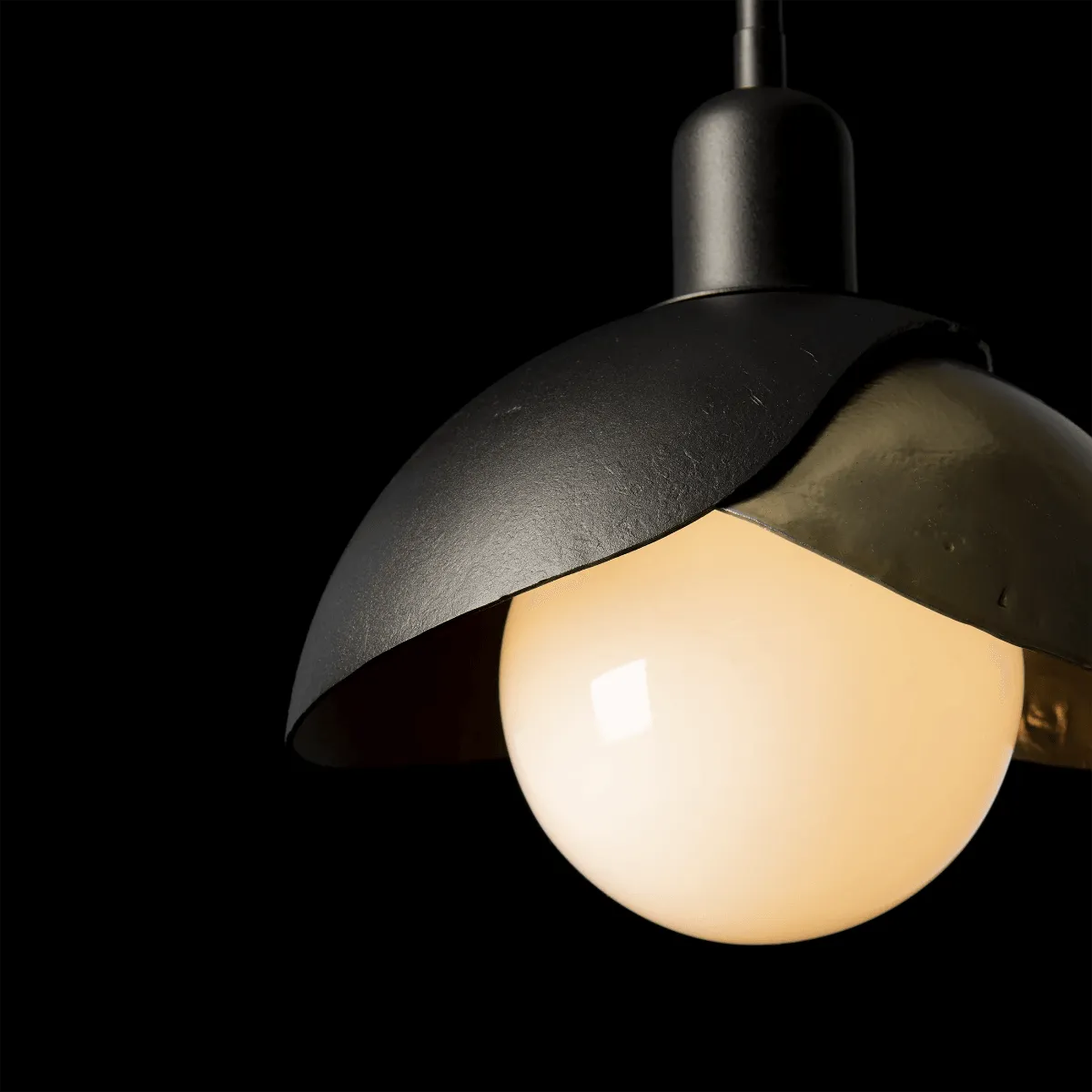Brooklyn 9 in. Pendant Light Natural Iron Finish