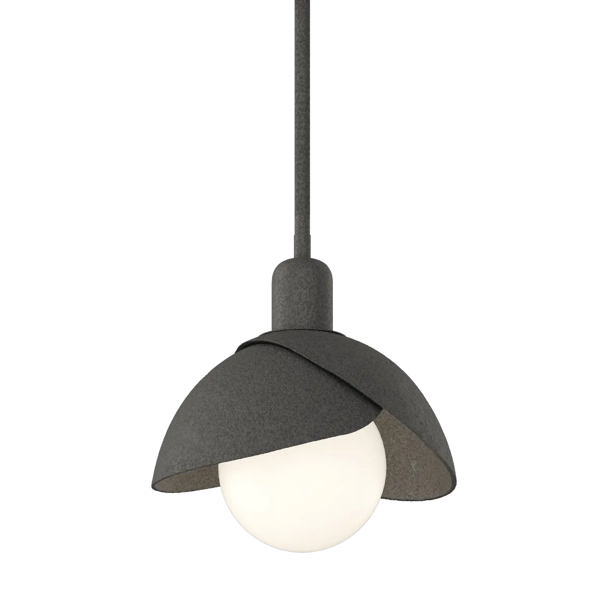 Brooklyn 9 in. Pendant Light Natural Iron Finish