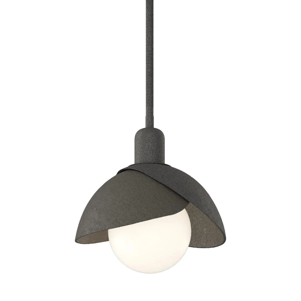 Brooklyn 9 in. Pendant Light Natural Iron Finish