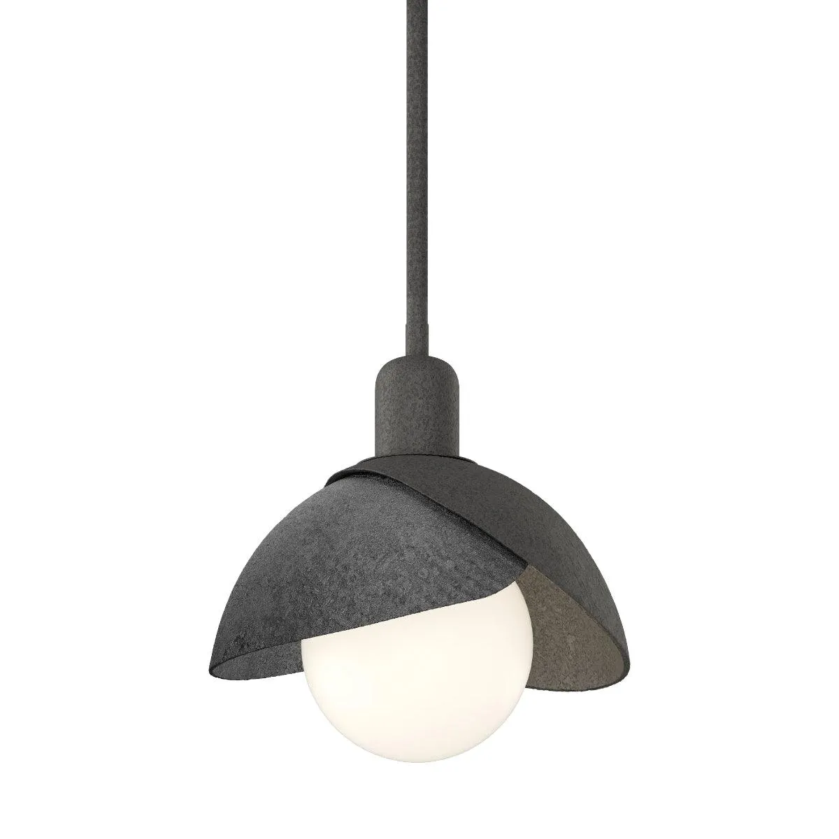 Brooklyn 9 in. Pendant Light Natural Iron Finish