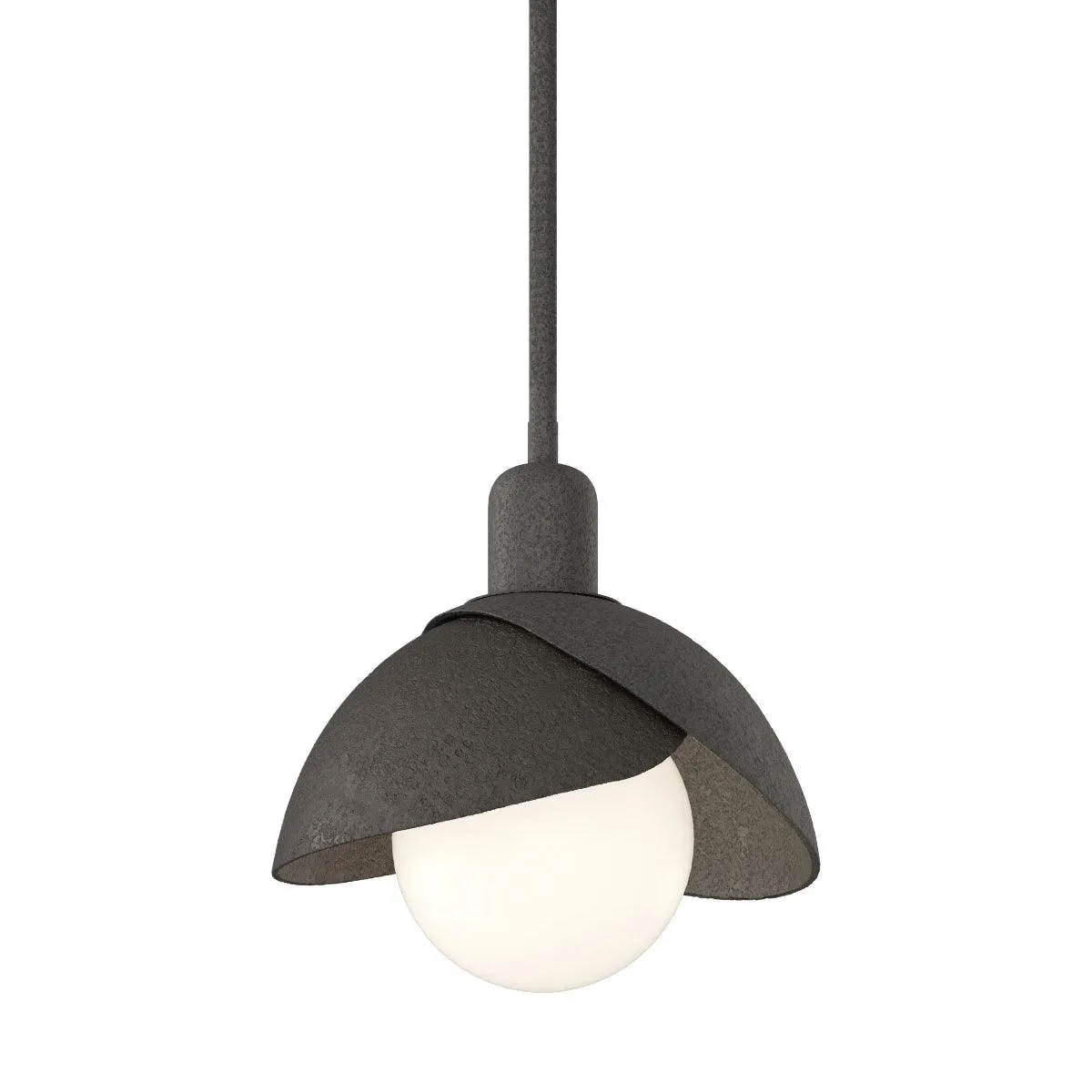 Brooklyn 9 in. Pendant Light Natural Iron Finish