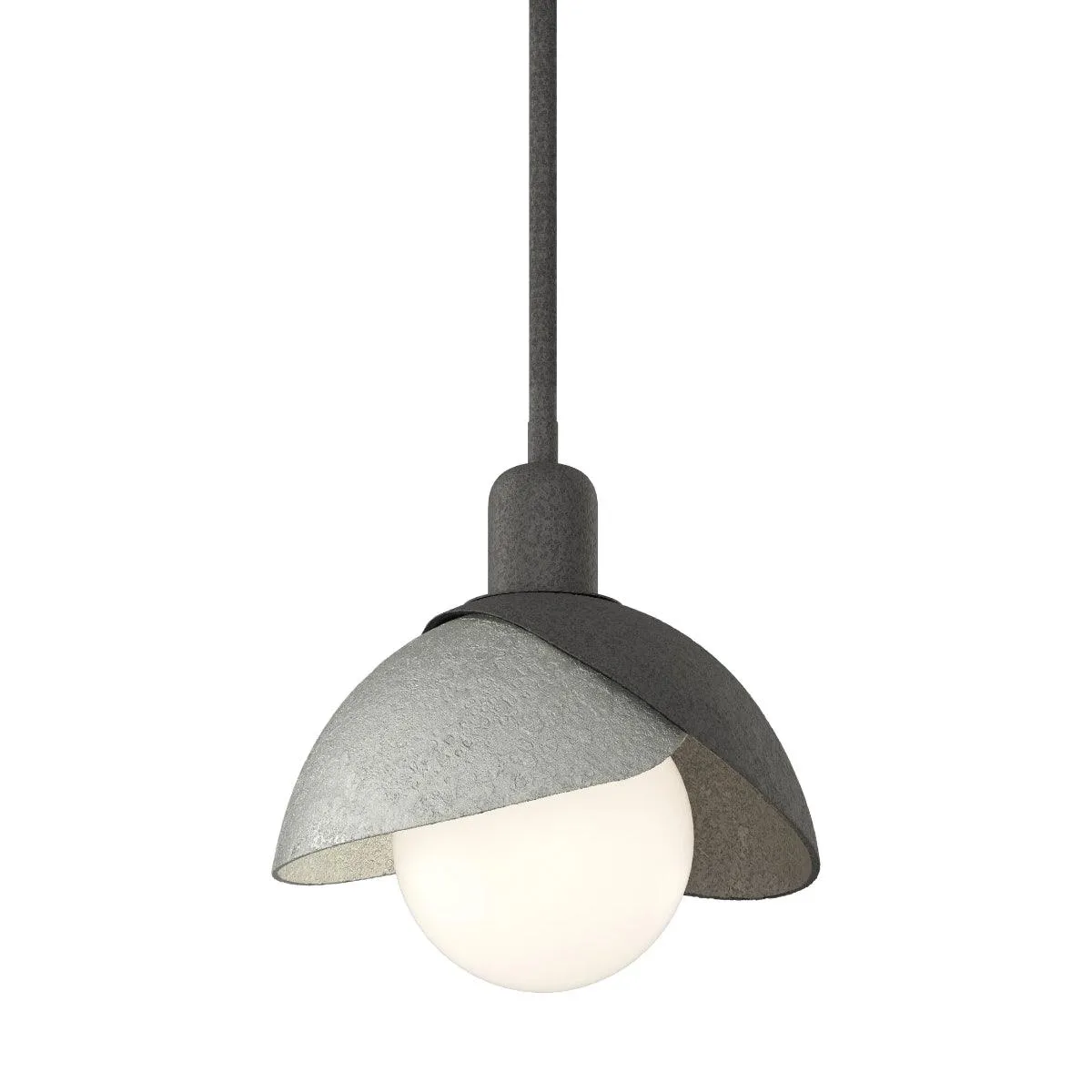 Brooklyn 9 in. Pendant Light Natural Iron Finish