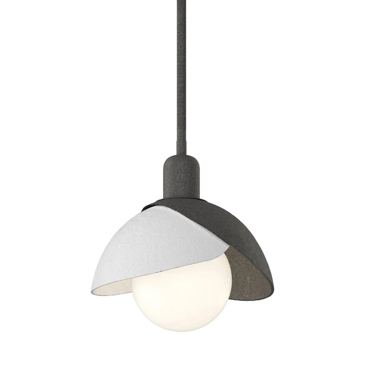 Brooklyn 9 in. Pendant Light Natural Iron Finish