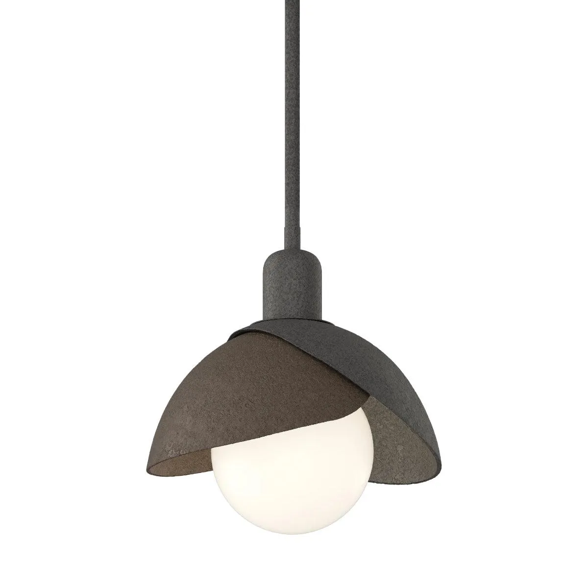Brooklyn 9 in. Pendant Light Natural Iron Finish