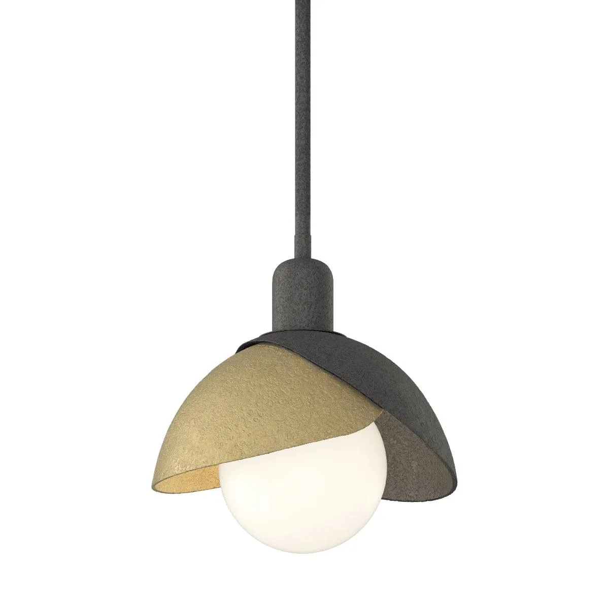 Brooklyn 9 in. Pendant Light Natural Iron Finish