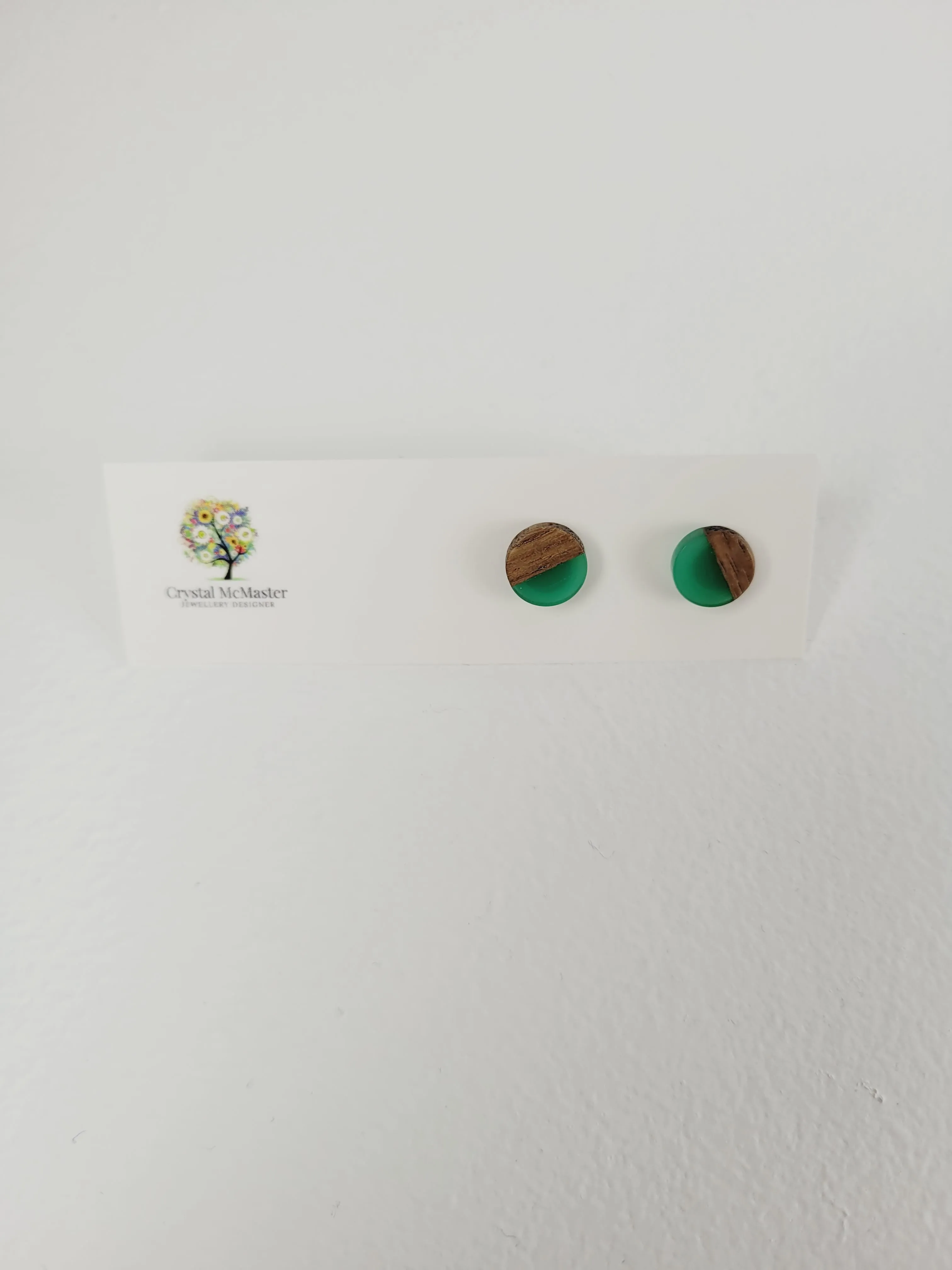 Crystal McMaster, Wood and Resin Studs