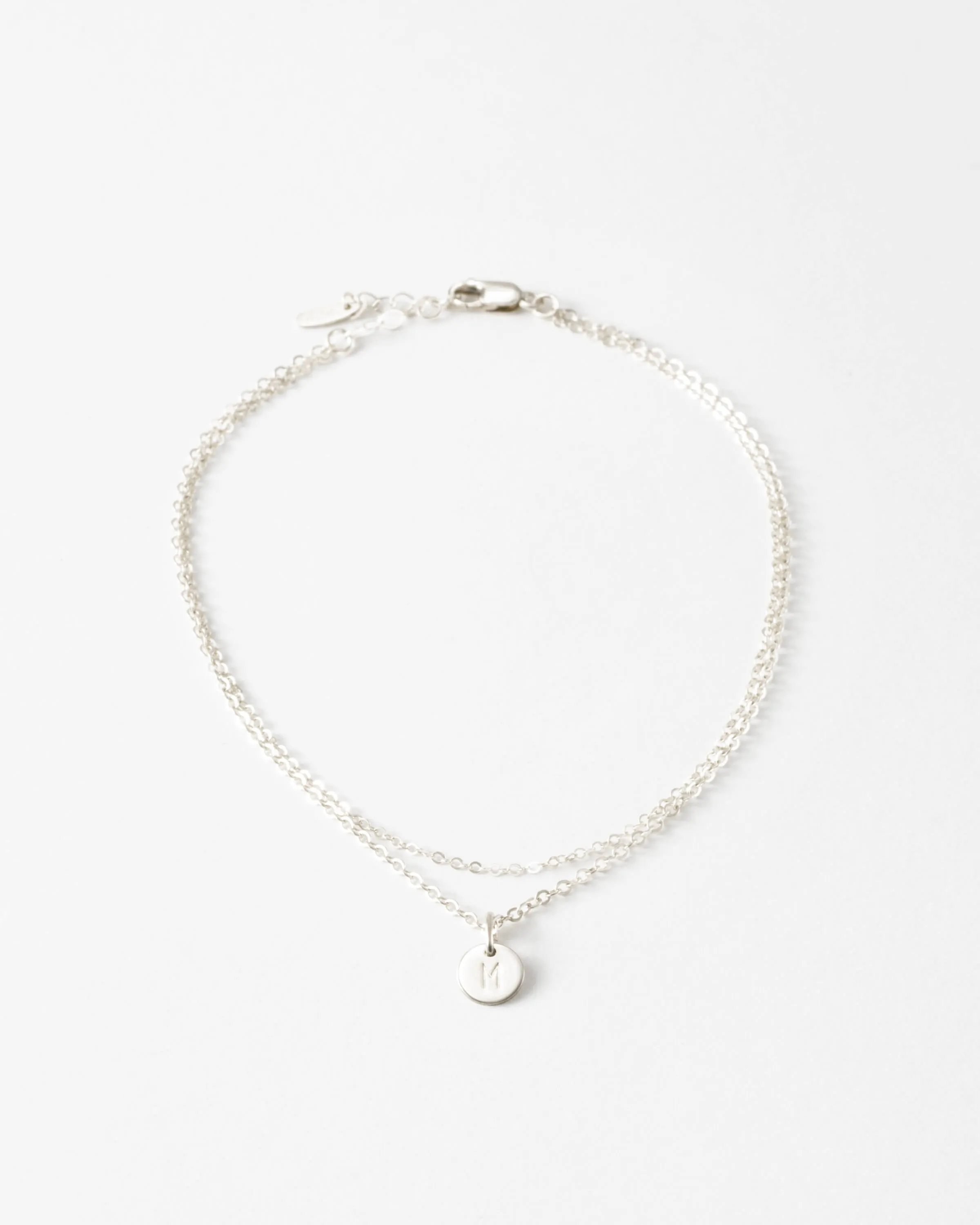 Double Cable Chain Anklet