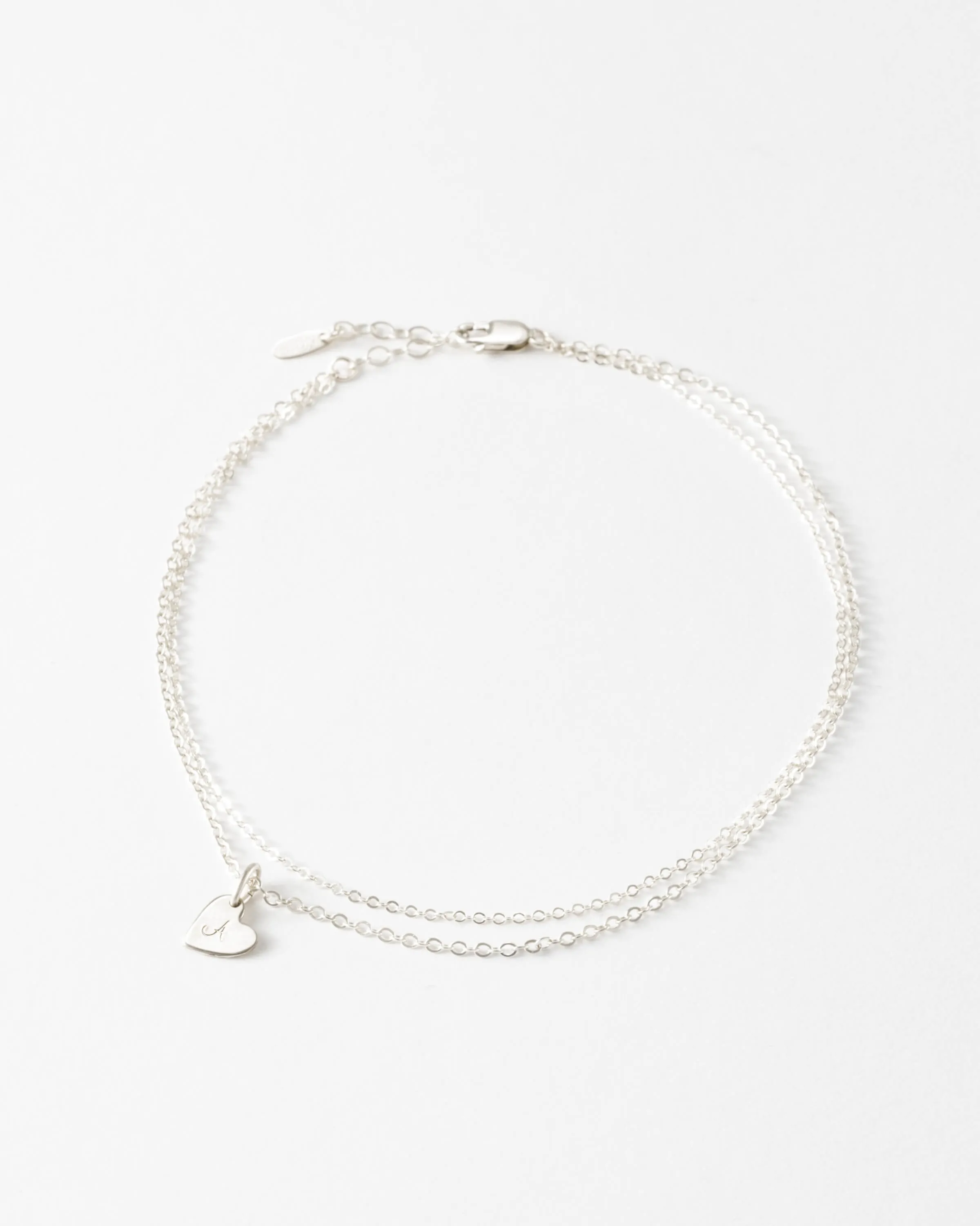 Double Cable Chain Anklet