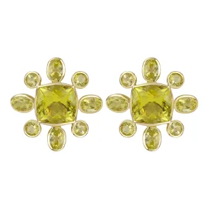 Earrings - Lemon Quartz