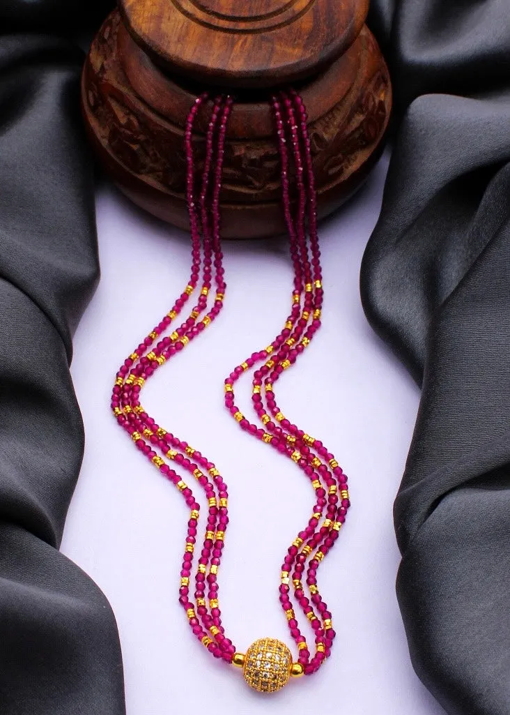 ELEGANT CRYSTAL NECKLACE