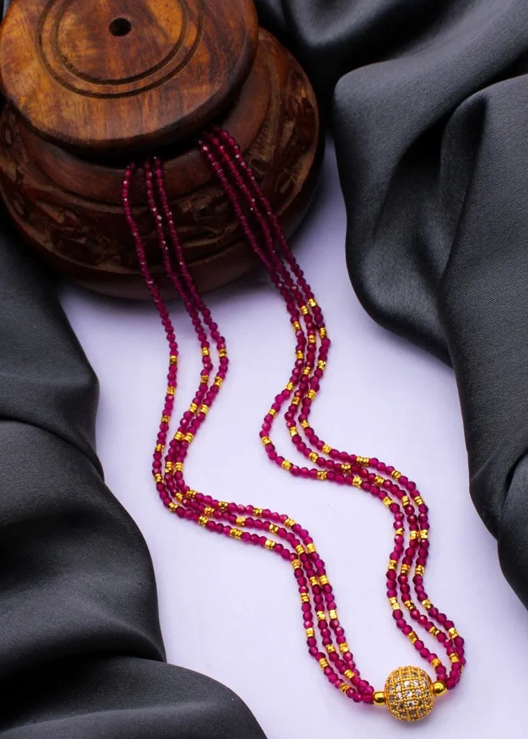 ELEGANT CRYSTAL NECKLACE