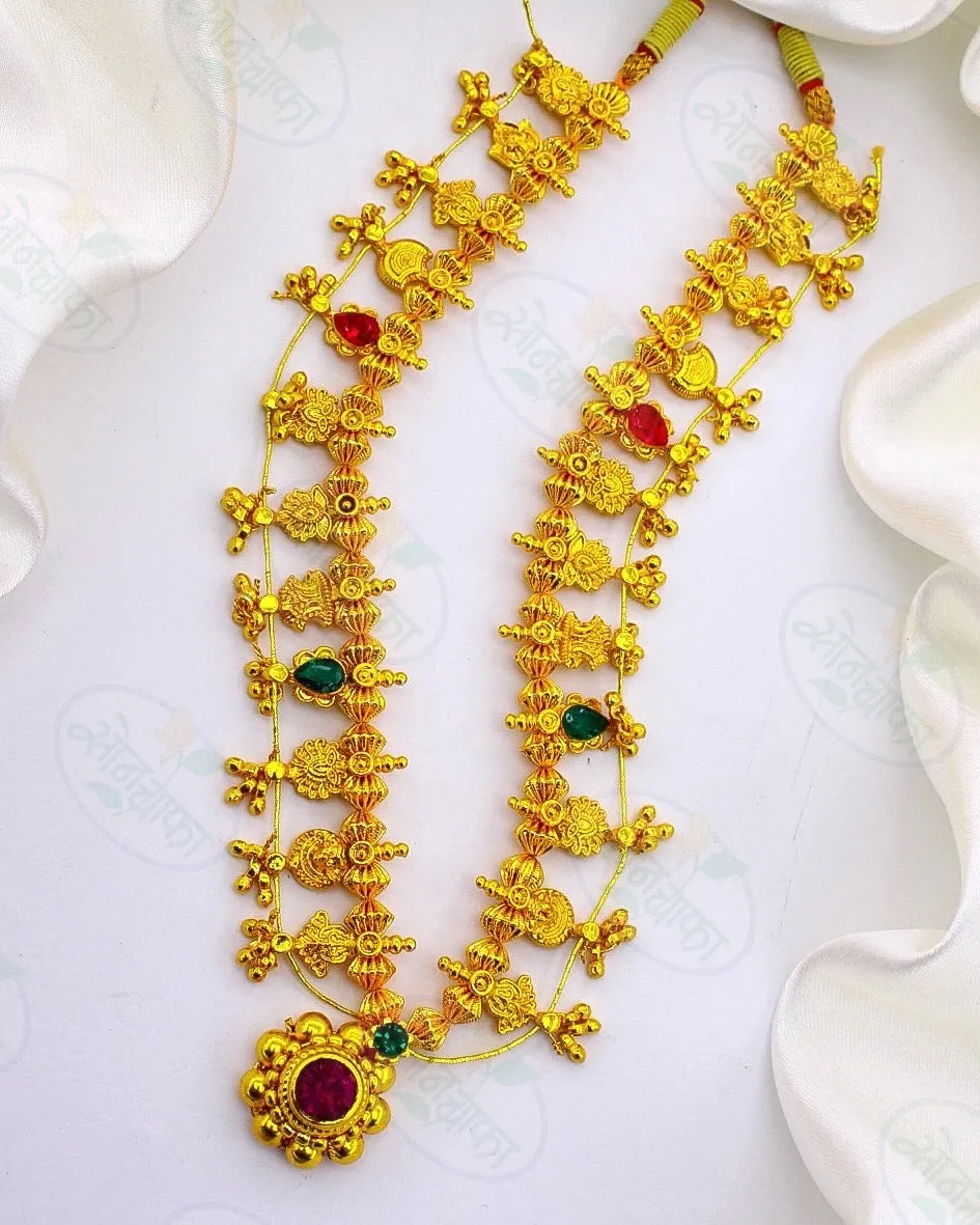 ELEGANT KOLHAPURI SAAJ