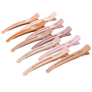 Framar Neutral Creaseless Hair Clips 10 pack  Professional Salon Hair Clips for Styling Sectioning, Hair Styling Clips, Hair Clip For Sectioning, Hair Sectioning Clips  Prevents Creases Or Dents