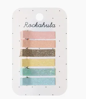 Glitter Rainbow Bar Clip
