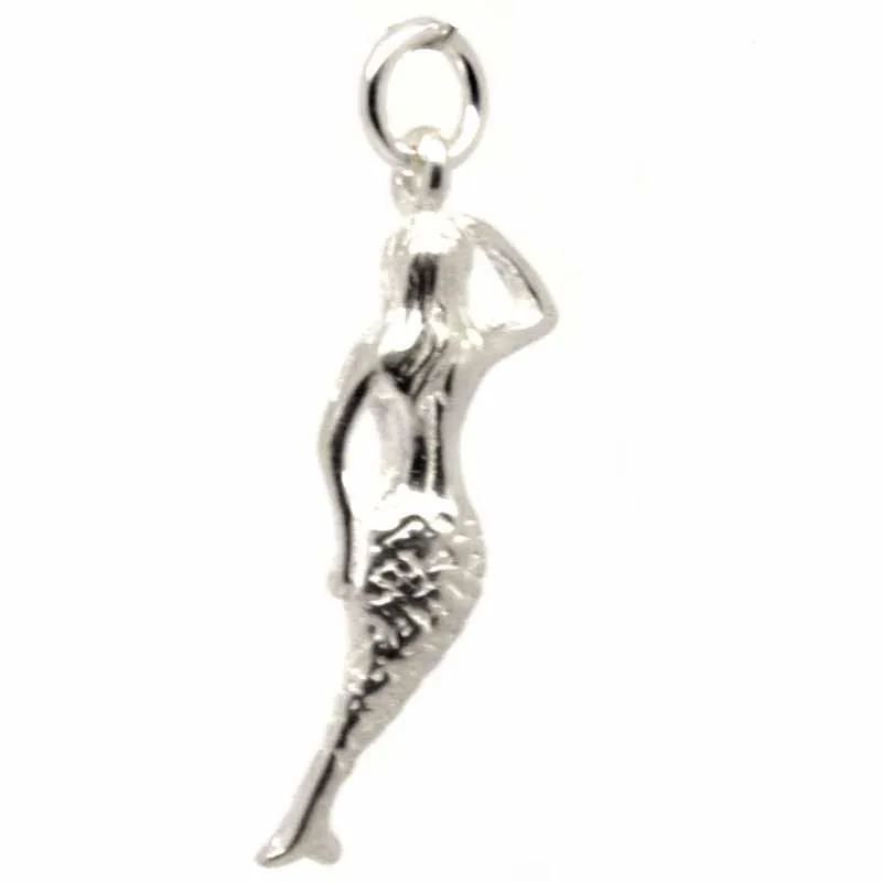 Gold Mermaid Charm