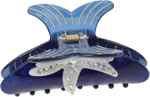 Hair Claw Clip for Women Unique Claw Clips with Ocean Elements Design Non Slip Grip for Thick Hair for Parties Weddings and Everyday Use Stargazing
