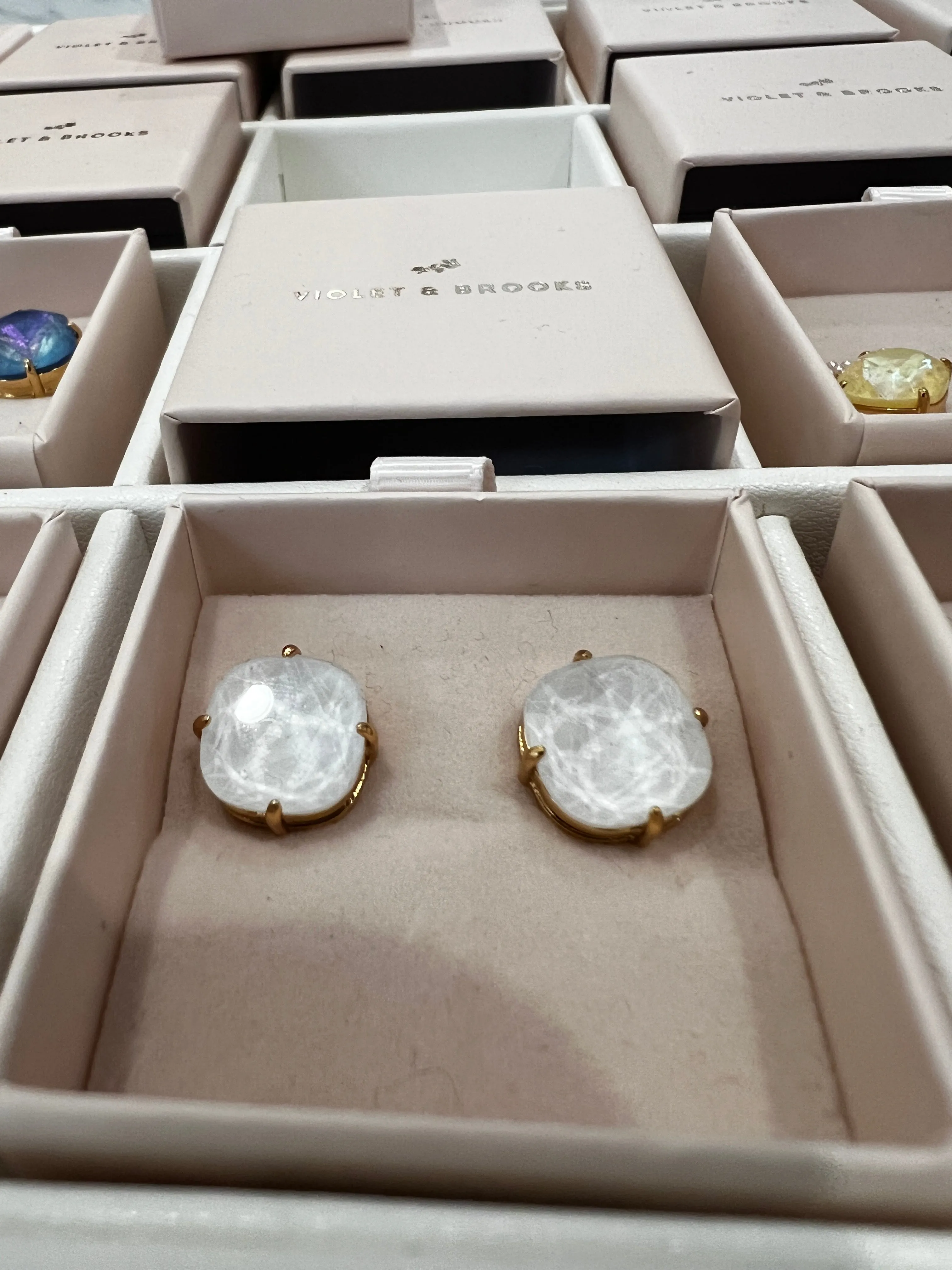 Jayne Crystal Post Earrings (More Colors)