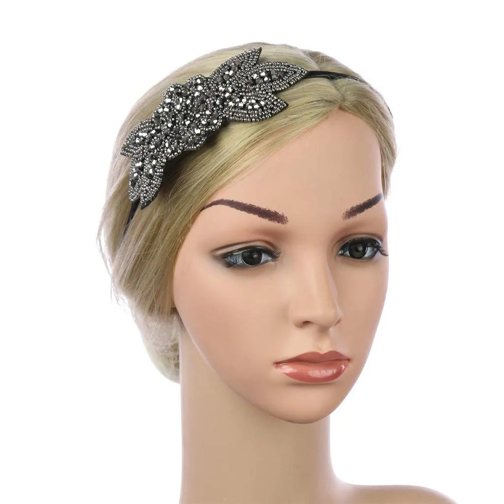 ladies hairbands Hat tea party fascinators Hair Clip Party Accessory Headband for women Hat Flower Strap Elegant Headband