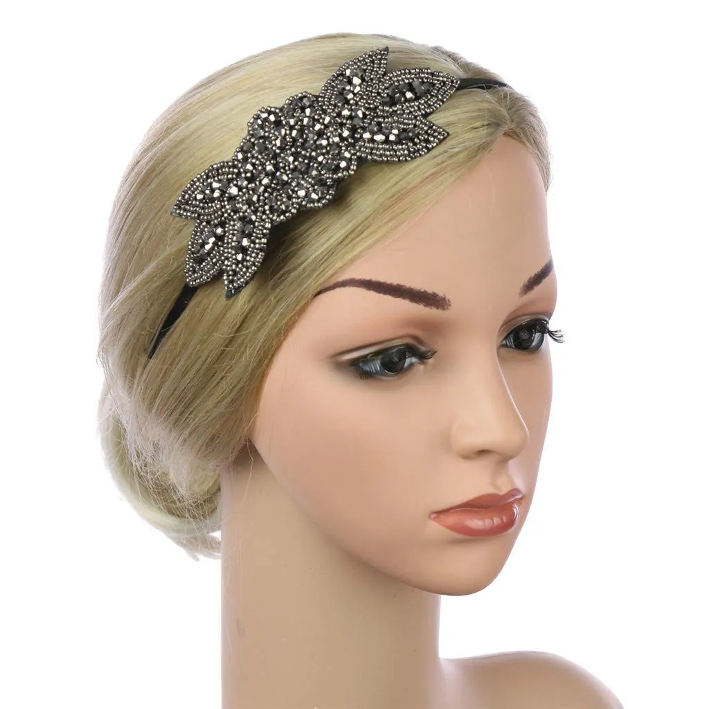 ladies hairbands Hat tea party fascinators Hair Clip Party Accessory Headband for women Hat Flower Strap Elegant Headband