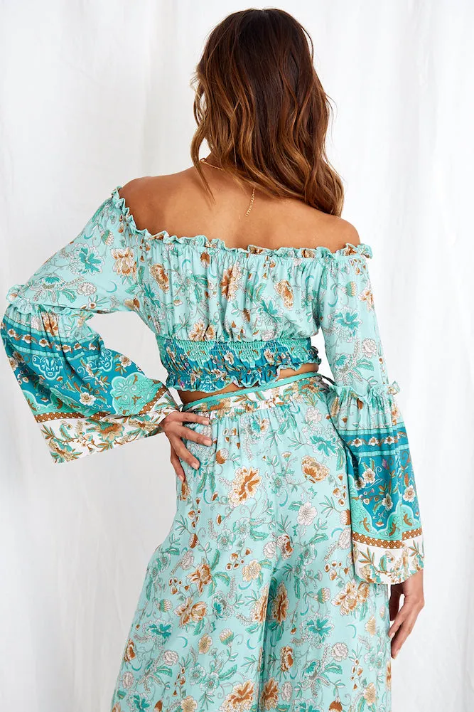 Lanterns Of Love Crop Top