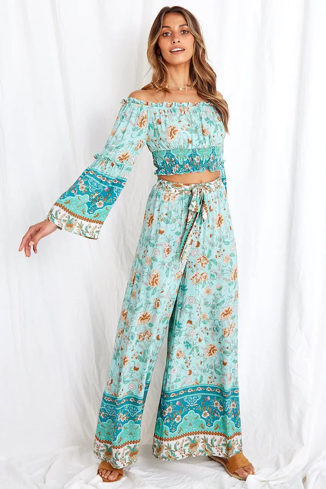 Lanterns Of Love Crop Top