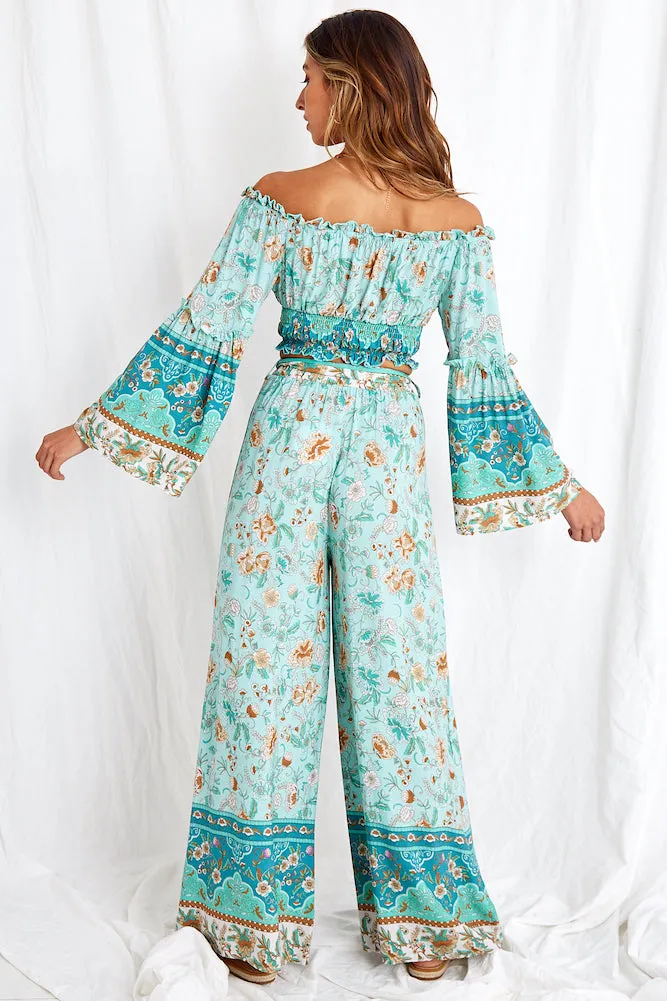 Lanterns Of Love Crop Top