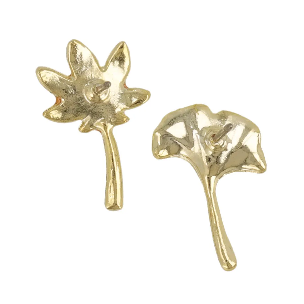 Momiji and Ginkgo Asymmetric Studs