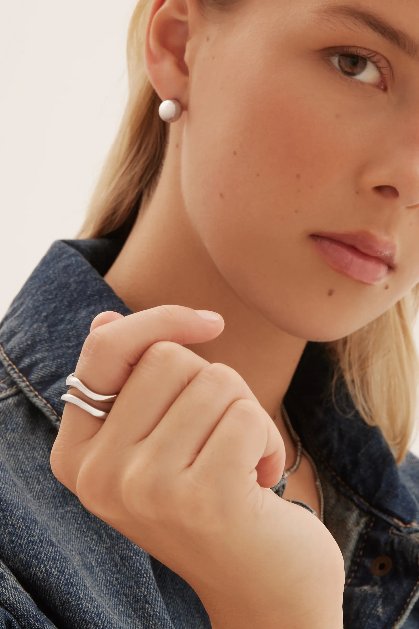 Montaigne Earrings - Silver