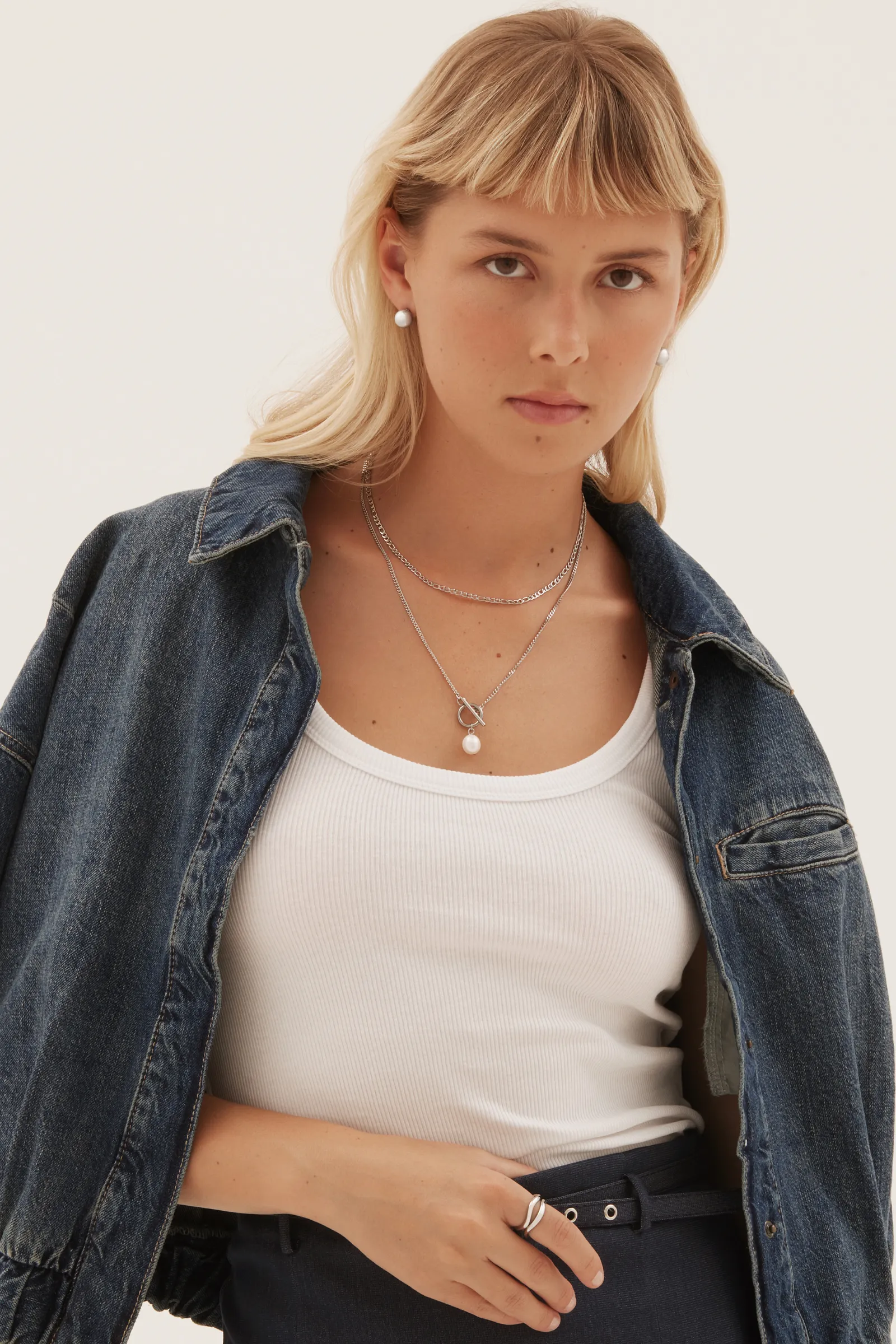 Montaigne Earrings - Silver