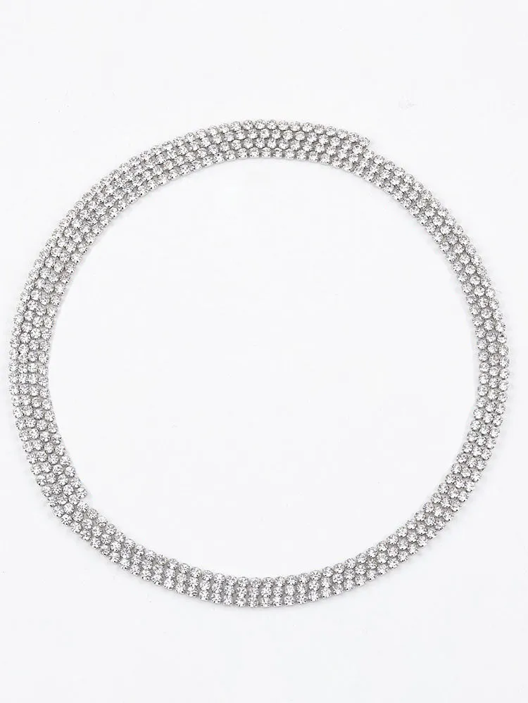 Multilayer Strand Chain Necklaces