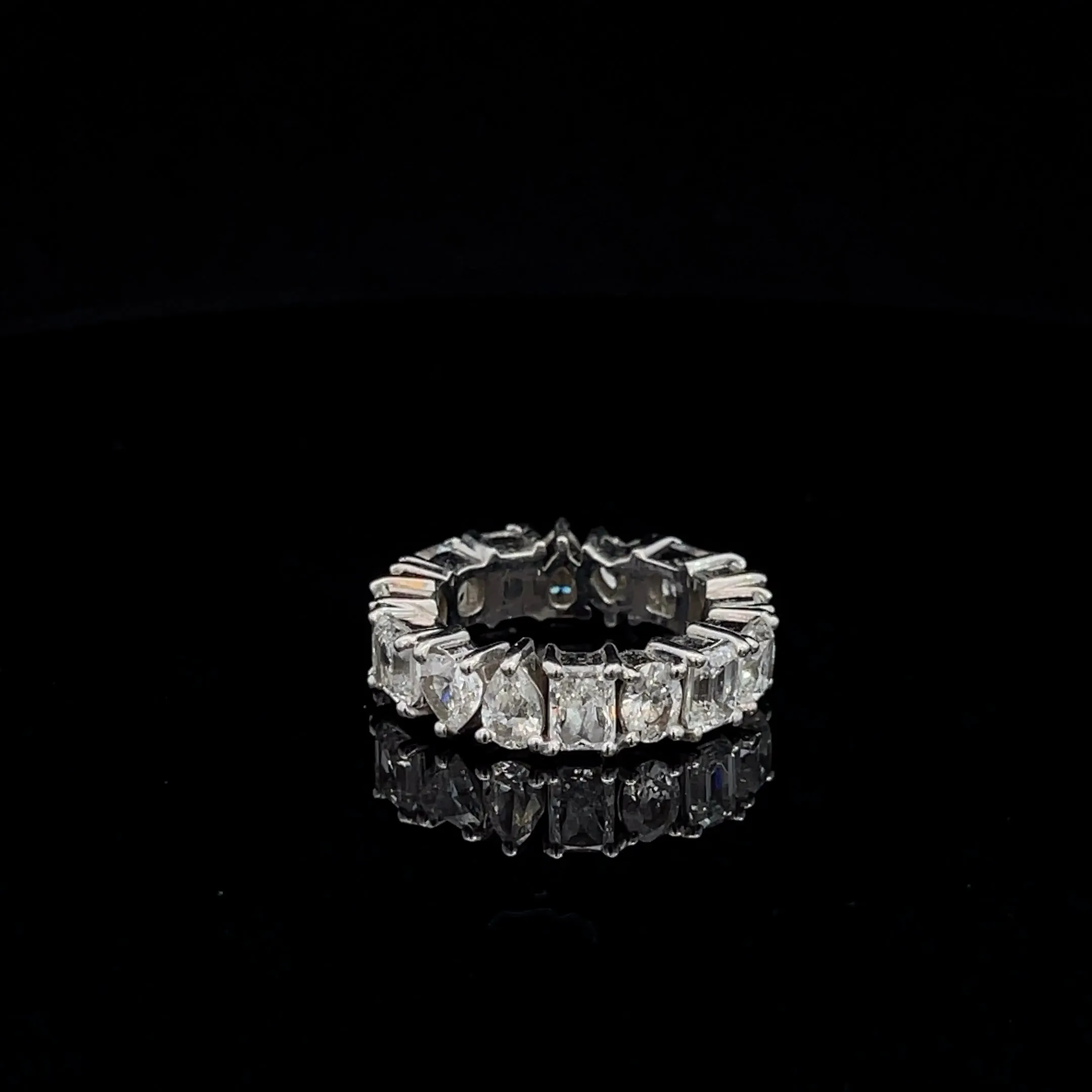 Multishape Lab Diamond Eternity Ring