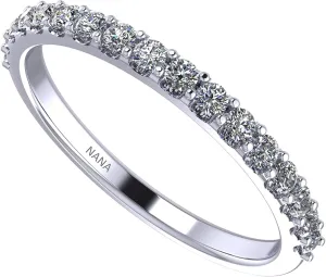 NANA Jewels Sterling Silver Engagement Rings for Women - Choose Simulated Morganite, Citrine, Aquamarine & More