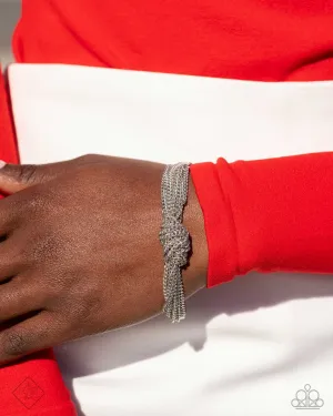 Paparazzi Bracelet ~ Copious Control - Silver
