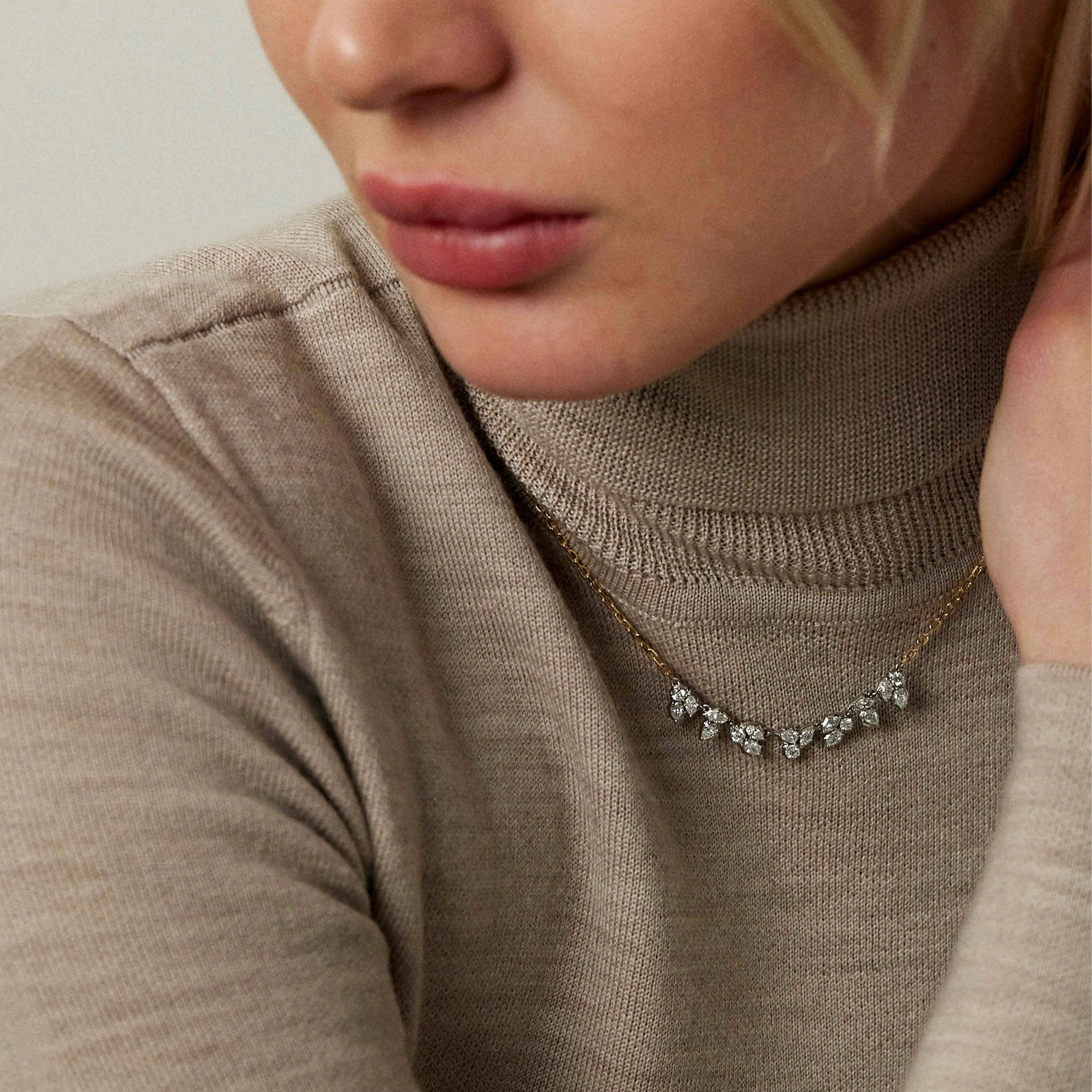 Posey Two-Tone Necklace