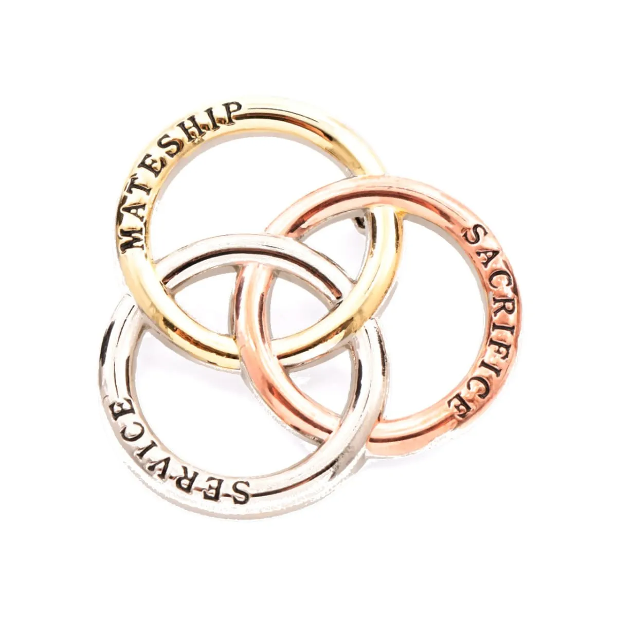 Rings of Mateship Brooch