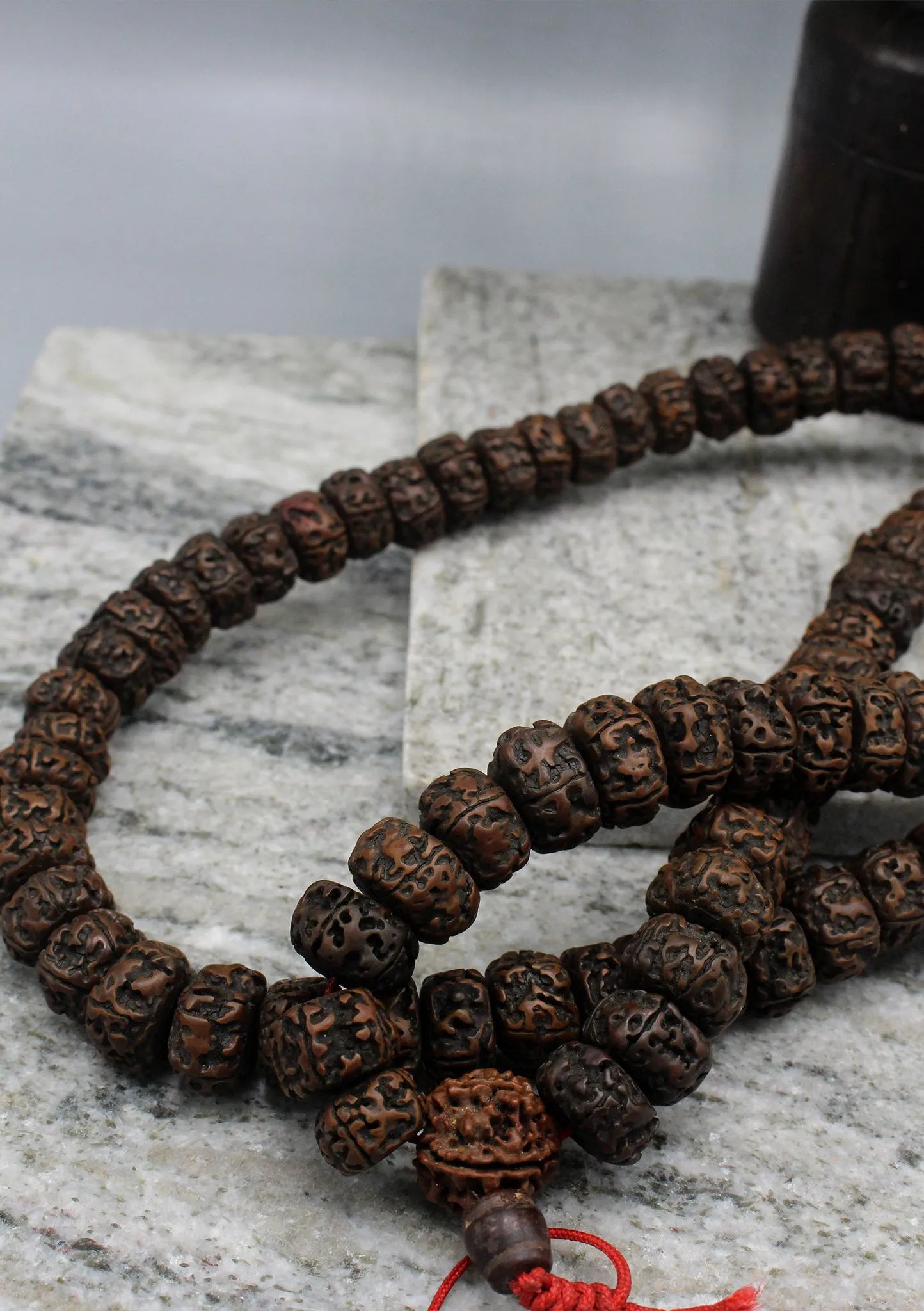 Rudrakshya Seeds Shiva Shakti  Prayer Mala